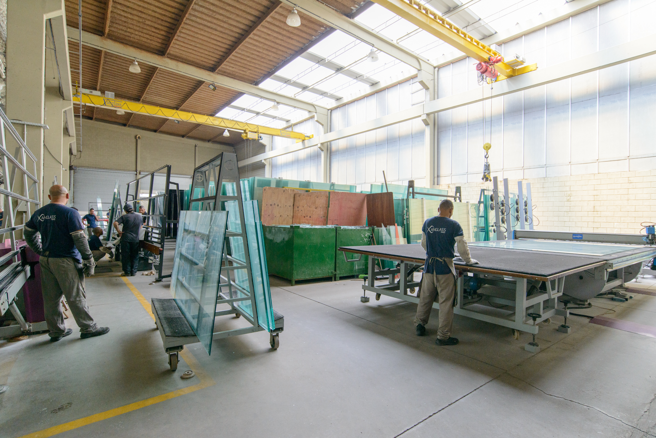 Produtos e soluções em vidro da Xanglass